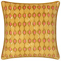 Front - Furn Alentejo Piped Velvet Cushion Cover