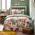 Front - Little Furn Funguys Mushroom Duvet Cover Set