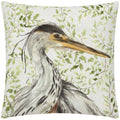 Front - Evans Lichfield Shugborough Traditional Heron Cushion Cover