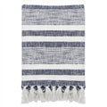 Front - Yard Neela Fringed Stripe Throw