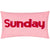 Front - Furn Sunday Embroidered Cushion Cover