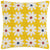 Front - Heya Home Knitted Daisy Cushion Cover