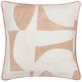 Front - Hoem Carro Piped Abstract Cushion Cover