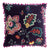 Front - Paoletti Palampur Velvet Cushion Cover