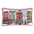 Front - Furn Christmas Spirit Piped Velvet Cushion Cover