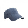 Front - Result Headwear Washed Cotton Sandwich Peak Baseball Cap