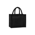 Front - Westford Mill Starched Jute Midi Tote Bag