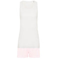 Front - Towel City Womens/Ladies Stripe Short Pyjama Set