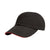 Front - Result Headwear Heavy Brushed Cotton Sandwich Peak Baseball Cap