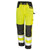 Front - Result Core Unisex Adult Hi-Vis Safety Cargo Trousers