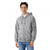 Front - Gildan Mens Softstyle Midweight Full Zip Hoodie