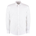 Front - Kustom Kit Mens Oxford Twill Long-Sleeved Shirt