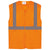 Front - Yoko Unisex Adult Hi-Vis Rail Waistcoat