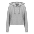 Front - Awdis Womens/Ladies Girlie Cropped Hoodie