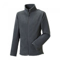 Front - Russell Mens Outdoor Full Zip Fleece Jacket