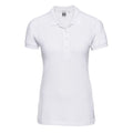 Front - Russell Womens/Ladies Piqué Stretch Polo Shirt