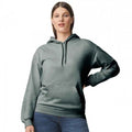 Front - Gildan Unisex Adult Midweight Fleece Hoodie