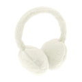 Front - Ribbon Faux Fur Earmuffs