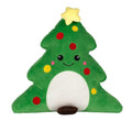 Front - Mumbles Squidgys Christmas Tree Plush Toy