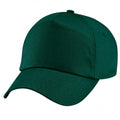 Front - Beechfield Plain Unisex Junior Original 5 Panel Baseball Cap