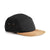 Front - Beechfield Suede Peak 5 Panel Baseball Cap