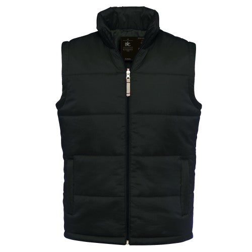 B C Mens Full Zip Waterproof Bodywarmer Gilet JM930 BA650