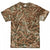 Front - Colortone Mens Short Sleeve Tie Dye Camo Pattern T-Shirt