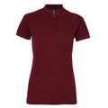 Front - Asquith & Fox Womens/Ladies Short Sleeve Performance Blend Polo Shirt