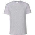 Truffle Brown - Front - Fruit Of The Loom Mens Iconic 195 Ringspun Premium Tshirt