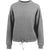 Front - Build Your Brand Womens/Ladies Oversize Crew Neck Sweatshirt