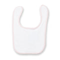 Front - Larkwood Plain Baby Bib (Pack of 2)