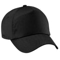 Front - Beechfield Unisex Plain Original 5 Panel Baseball Cap (Pack of 2)