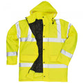 Front - Portwest Hi-Vis Traffic Jacket (S460) / Workwear / Safetywear (Pack of 2)