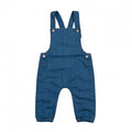 Front - Babybugz Baby Rocks Denim Dungarees