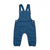 Front - Babybugz Baby Rocks Denim Dungarees