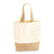 Front - Westford Mill Jute Base Canvas Shopper