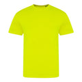 Front - Awdis Unisex Adult Electric Tri-Blend T-Shirt