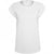 Front - Build Your Brand Womens/Ladies Organic Extended Shoulder T-Shirt
