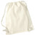 Front - Westford Mill Recycled Cotton Drawstring Bag