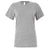 Front - Bella + Canvas Womens/Ladies Heather Jersey T-Shirt