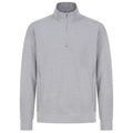 Front - Henbury Unisex Adult Sustainable Quarter Zip Sweatshirt