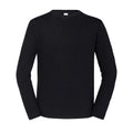 Front - Fruit of the Loom Mens Iconic 195 Premium Ringspun Cotton Long-Sleeved T-Shirt