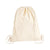 Front - Westford Mill Premium Cotton Drawstring Bag