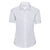 Front - Russell Collection Womens/Ladies Oxford Tailored Short-Sleeved Shirt