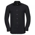 Front - Russell Collection Mens Ultimate Stretch Long-Sleeved Shirt
