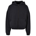 Front - Build Your Brand Mens 90s Full Zip Hoodie