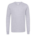 Front - BELLA + CANVAS Youth Jersey Long Sleeve Tee