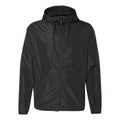 Front - Independent Trading Co. Lightweight Windbreaker Full-Zip Jacket