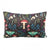 Front - Something Different Dark Forest Rectangular Filled Cushion