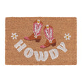 Front - Something Different Howdy Cowboy Boot Door Mat